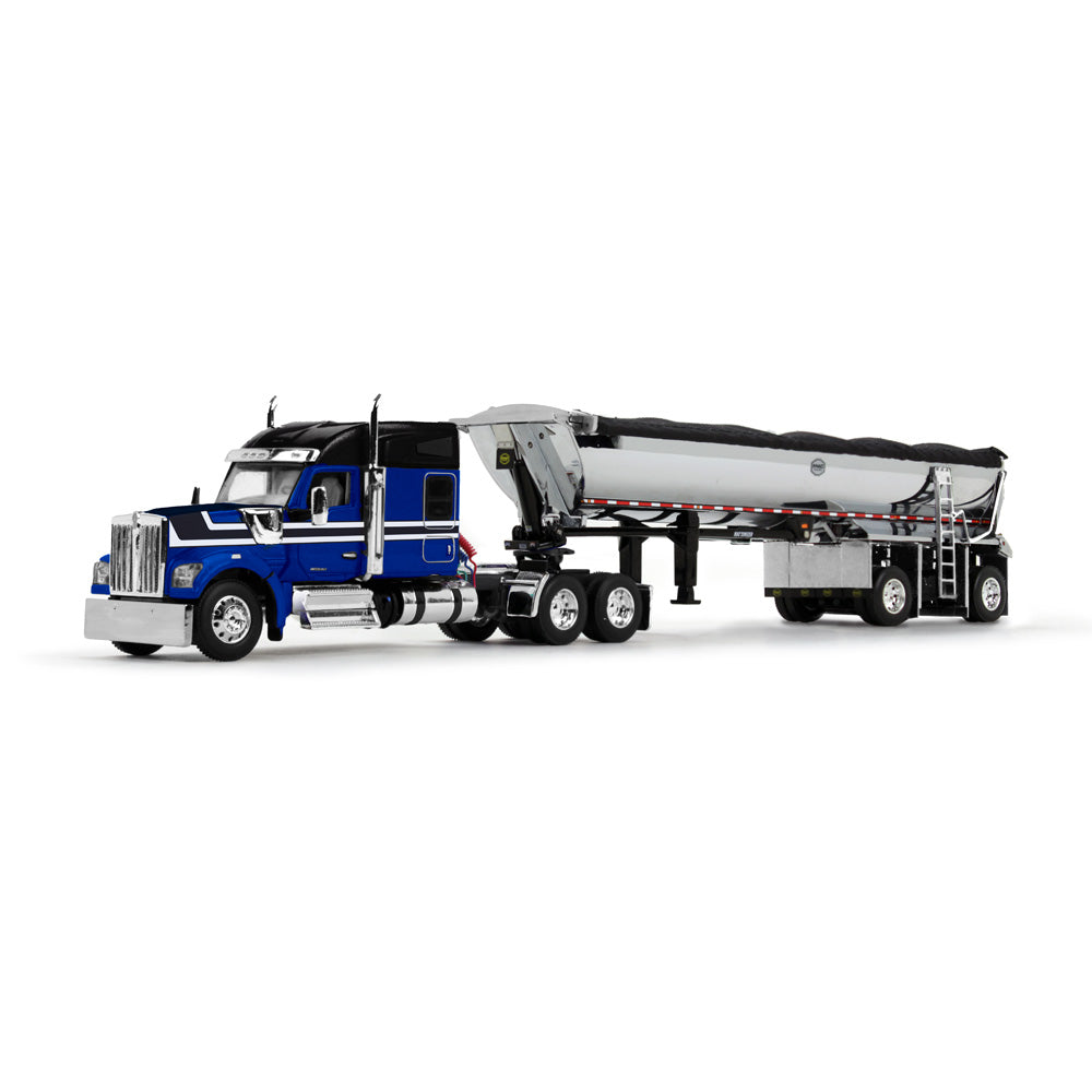 60-2009 Kenworth W990 & End Dump Trailer – JW Toy Trucks