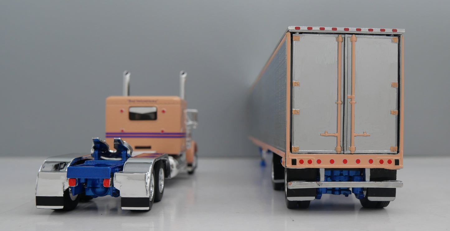 68-2256 Daley Enterprises Peterbilt 379 w/ Utility Refrigerated Trailer