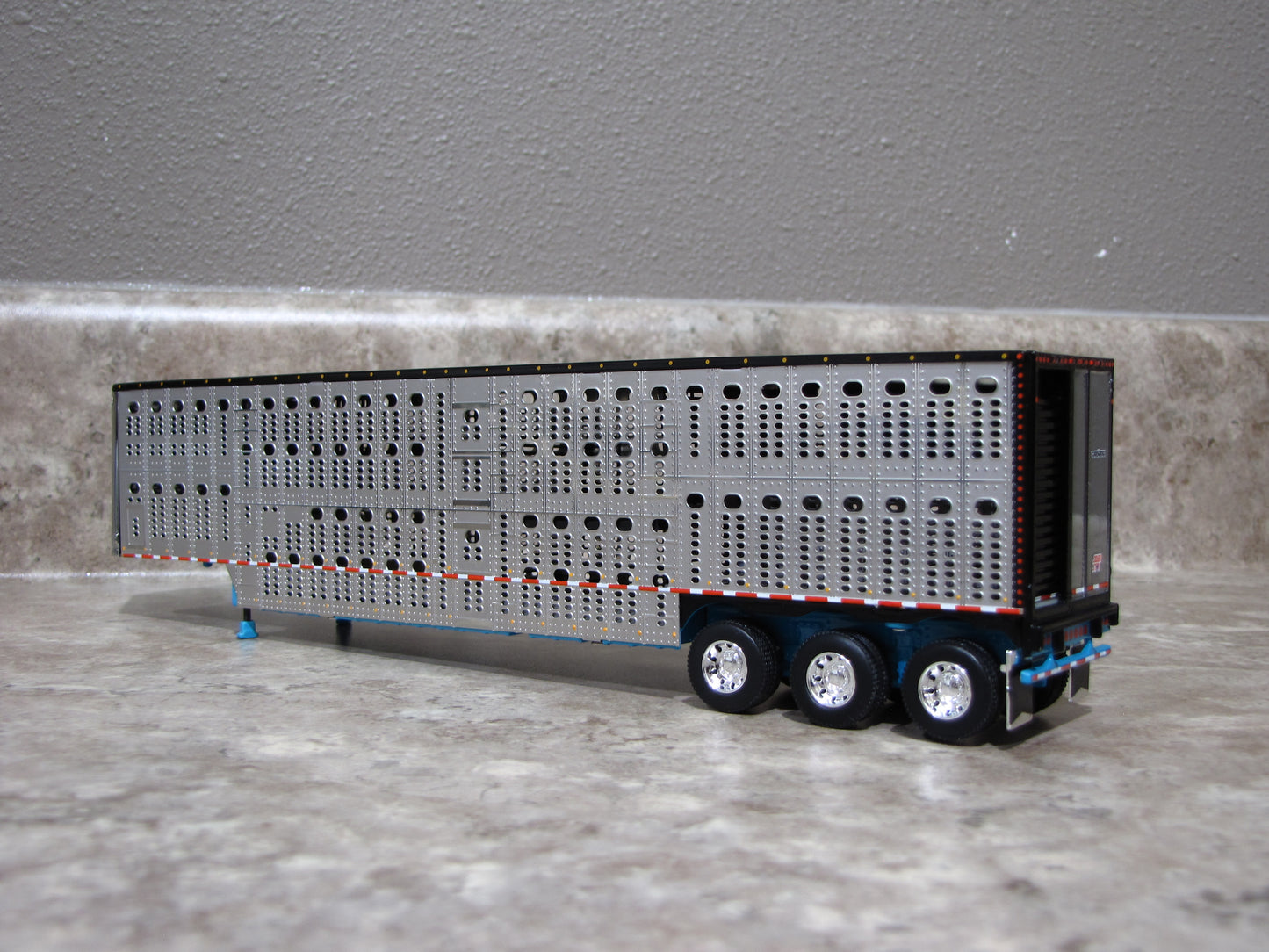 TRL 1790 Lesage Wilson Triple-Axle Livestock Trailer