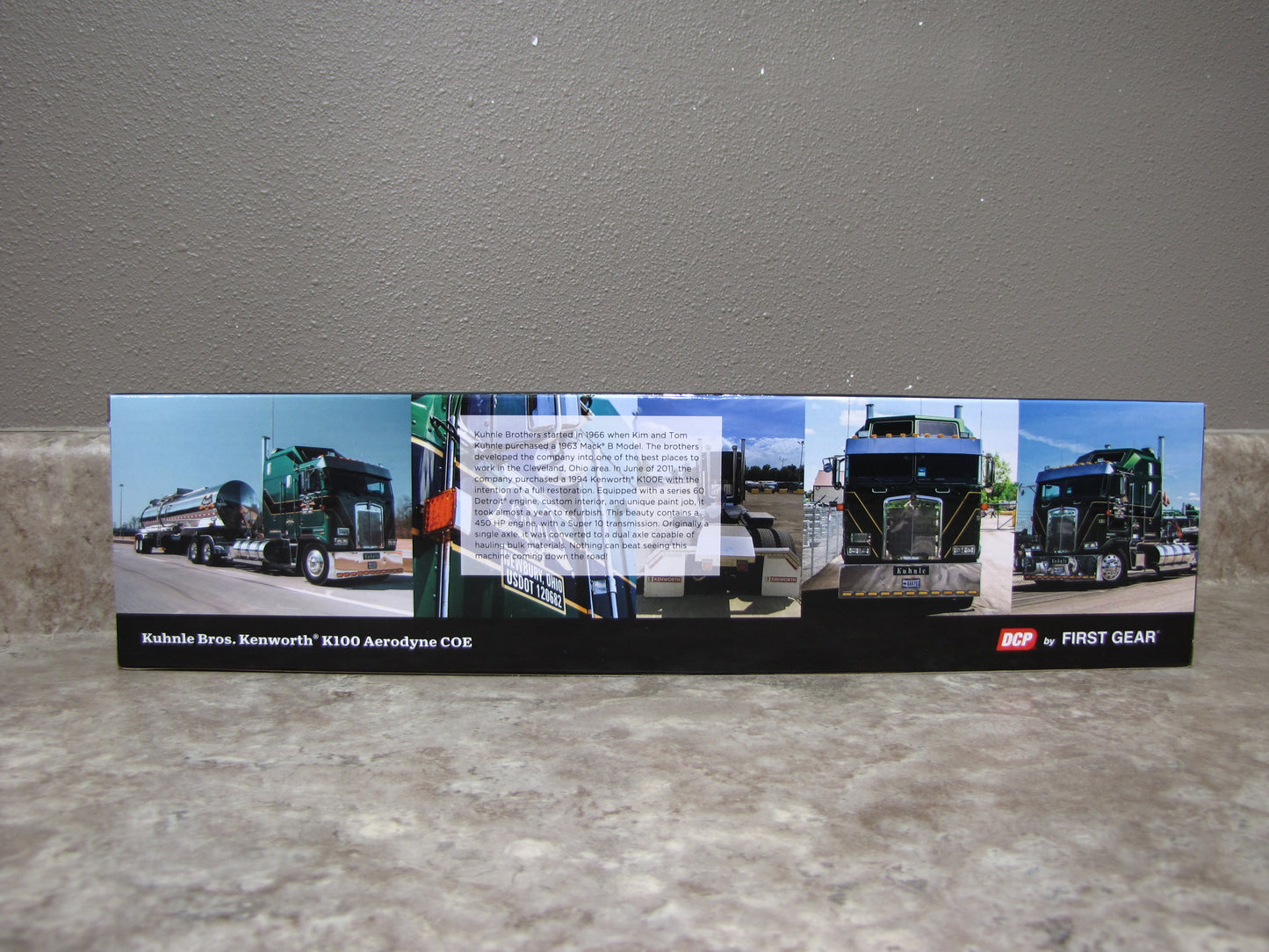 #69-1617 Big Rigs Kuhnle Bros. Kenworth K100 Pneumatic Trailer
