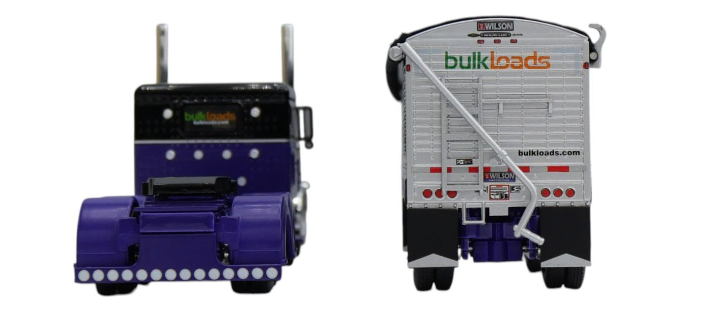 #60-2152 Bulk Load K2 Peterbilt 389 with Spread Grain Trailer