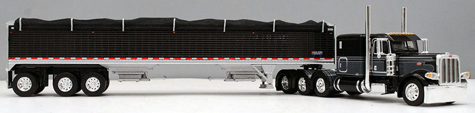 RETIRED #60-0735 Black Gray Peterbilt Grain Set