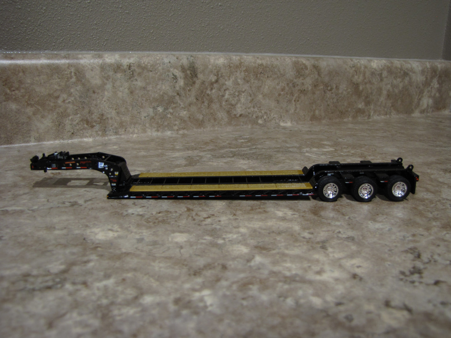 Black Fontaine Magnitude Lowboy Trailer