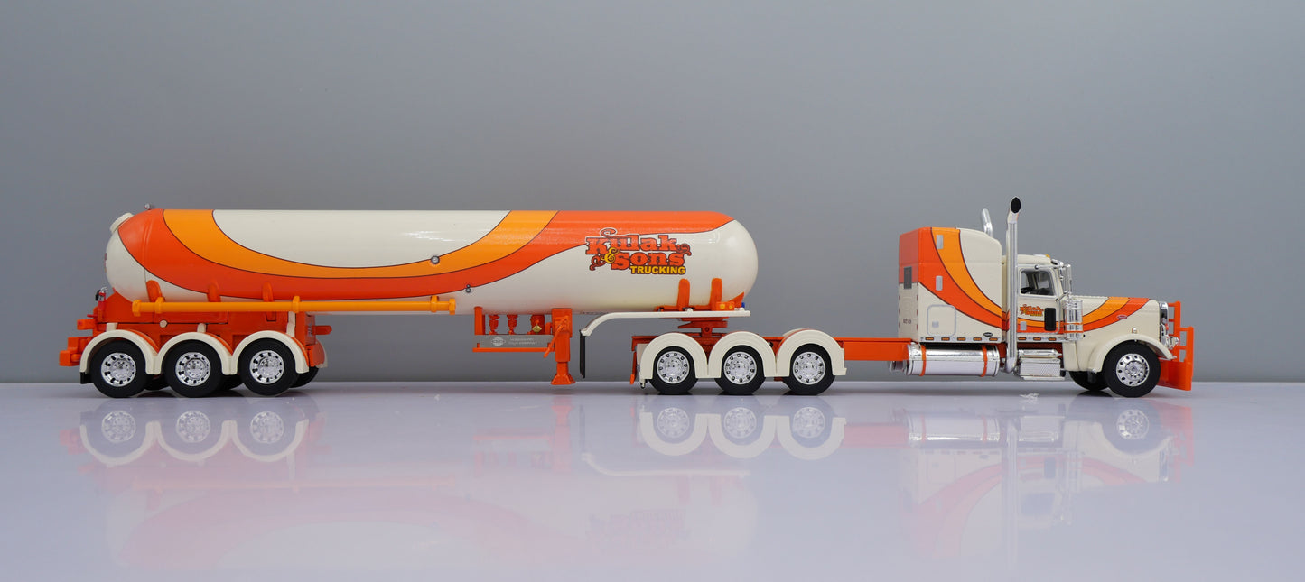 #60-1994 Kulak & Sons Peterbilt 389 with Propane Tank Trailer