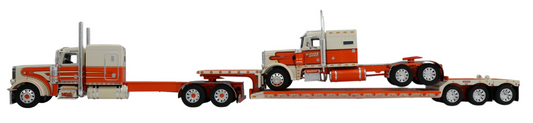 #60-2138 Kulak & Sons 3 Peterbilt 389 w Lowboy Trailer