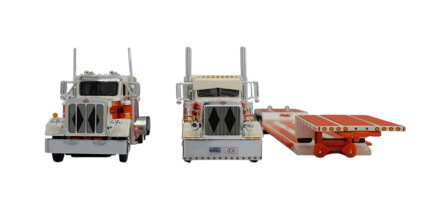 #60-2138 Kulak & Sons 3 Peterbilt 389 w Lowboy Trailer