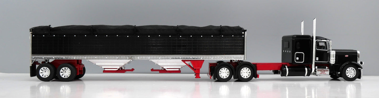 #60-2274 Hartman Farms American Dream Peterbilt w/ Wilson Grain Trailer