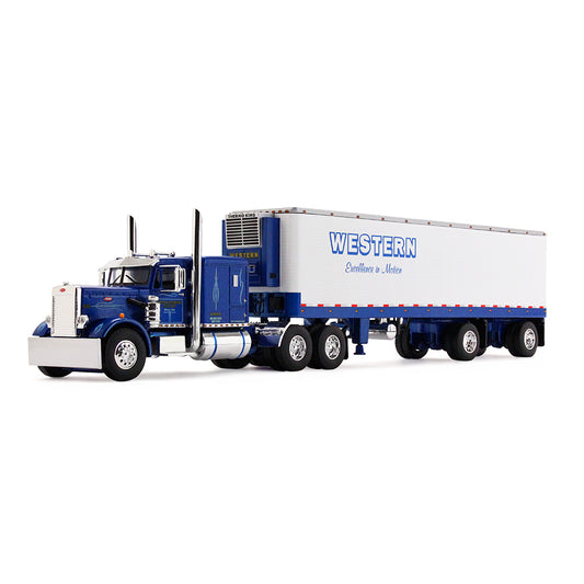 #60-2285 Western Distributing Peterbilt 351 & Refrigerated Trailer