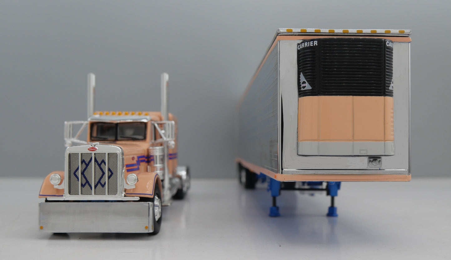68-2256 Daley Enterprises Peterbilt 379 w/ Utility Refrigerated Trailer