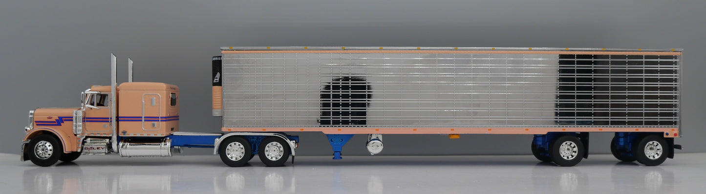 68-2256 Daley Enterprises Peterbilt 379 w/ Utility Refrigerated Trailer