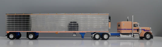 68-2256 Daley Enterprises Peterbilt 379 w/ Utility Refrigerated Trailer