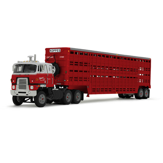 #69-2028 International COE Wilson Vintage Livestock Trailer