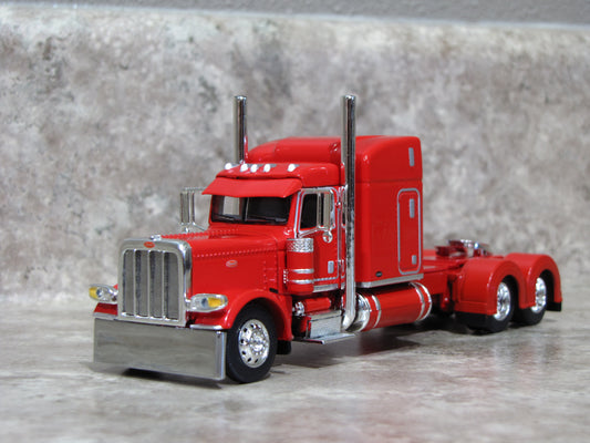 CAB 1738 Red 389 Peterbilt Semi Truck
