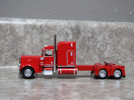 CAB 1738 Red 389 Peterbilt Semi Truck
