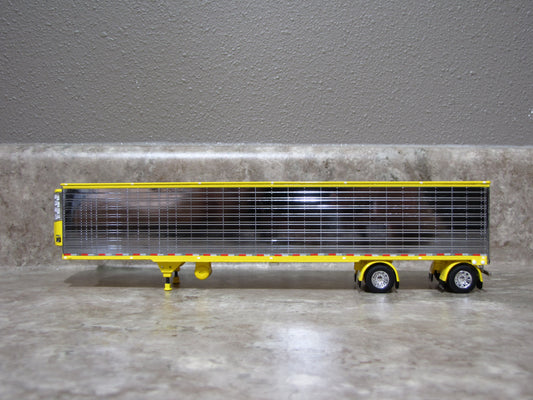 TRL 1733 Chrome Yellow Utility Refrigerated Spread Axle Trailer