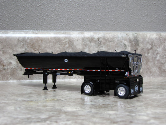 TRL 1741 Black Mac Round Dump Trailer