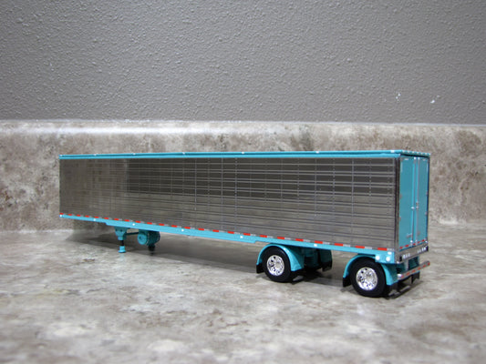 TRL 1732 Chrome Teal Utility Refrigerated Spread Axle Trailer