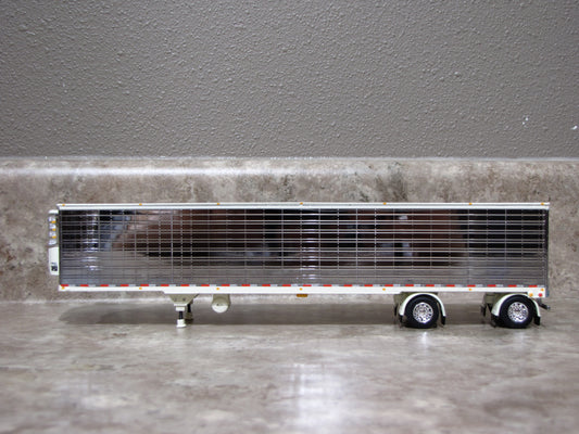 TRL 1736 Chrome Cream Utility Refrigerated Spread Axle Trailer