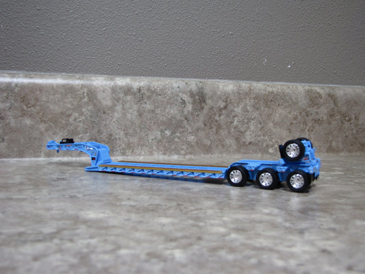 TRL1972 Baby Blue Fontaine Magnitude Lowboy Trailer w Flip Axle