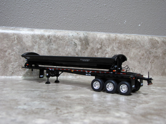 TRL 1747 Black Tri Axle Smith Co Side Dump Trailer