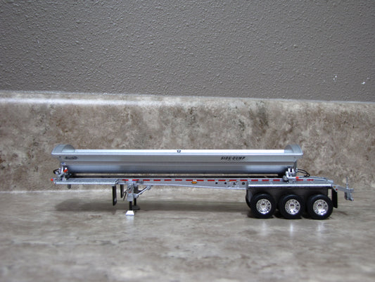TRL 1749 Silver Tri Axle Smith Co Side Dump Trailer