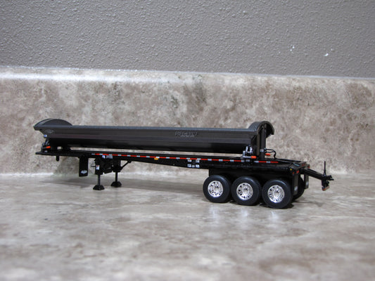 TRL 1750 Gunmetal Tri Axle Smith Co Side Dump Trailer