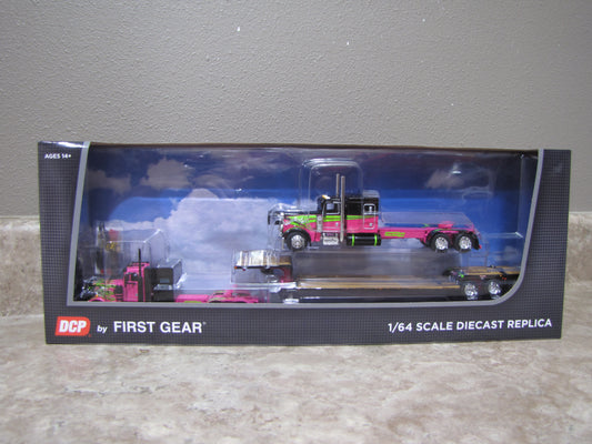 #60-2139 Loewen Farms Peterbilt 389 w Lowboy Trailer