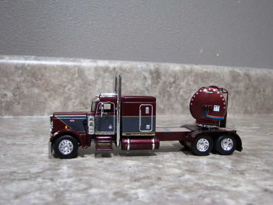 #60-1330 Big Rigs Bryce Transport 359 Peterbilt Brenner Asphalt Tanker Trailer