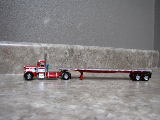 #60-1682 Peterbilt® Model 359 & Utility® Flatbed Trailer