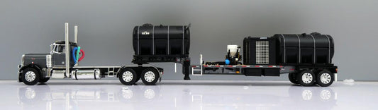 #60-2075 379 Peterbilt w/ Demco Fertilizer Tender Trailer Gray/Black