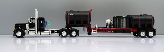 #60-2078 379 Peterbilt w/ Demco Fertilizer Tender Trailer Red/Black