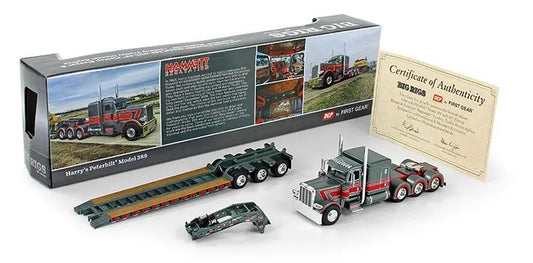 DCP #60-0900 1/64 Hammett Excavation Peterbilt 389 W Lowboy Trailer