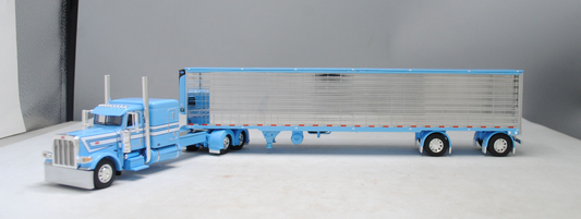 RETIRED #60-1322 1/64 Baby Blue Peterbilt 389 w/Reefer