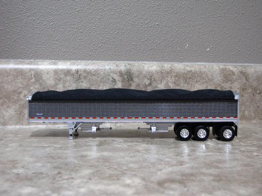TRL 1473 Gun Metal Tri-Axle Wilson Grain Trailer