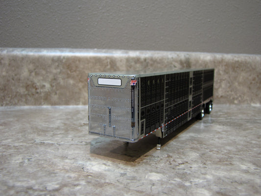 TRL 1107/1150 Black Wilson Spread Axle Livestock Trailer