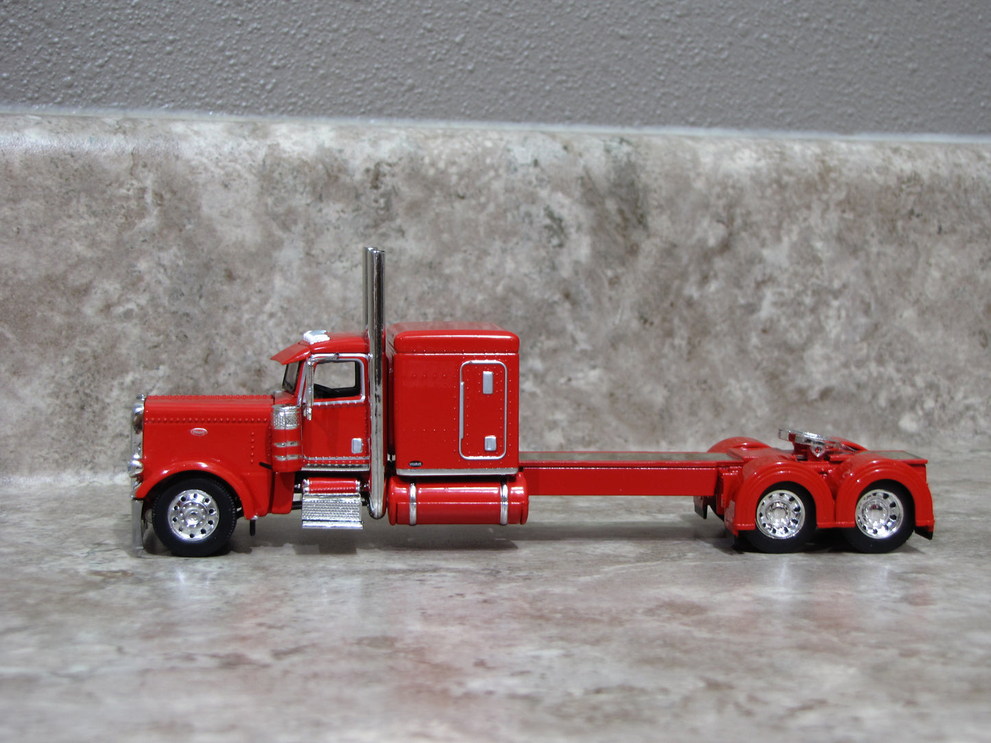 CAB 1324 Red 389 Peterbilt Semi Truck